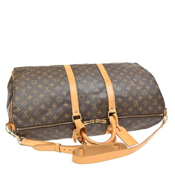 LOUIS VUITTON Keepall Bandouliere 55 2Way Hand Bag Monogram BN - Picture 6 of 14